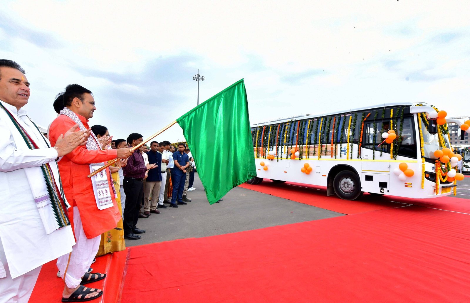 राजस्थान को मिली 207 नई बसें, परिवहन व्यवस्था हो सकेगी बेहतर