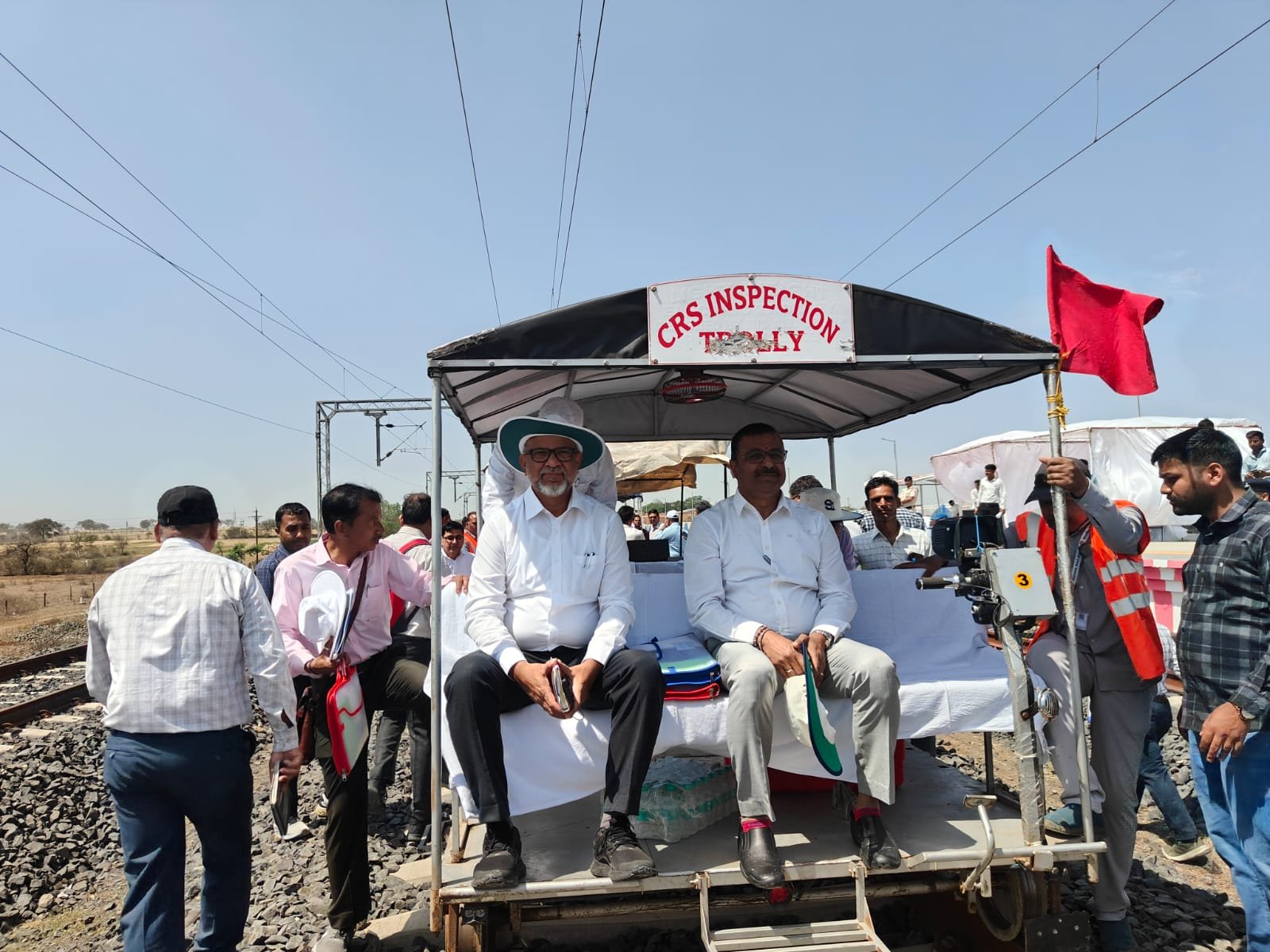 रामगंज मंडी–भोपाल रेल लाइन को मिली रफ्तार, खिलचीपुर–राजगढ़ सिटी खंड का सफल सीआरएस निरीक्षण