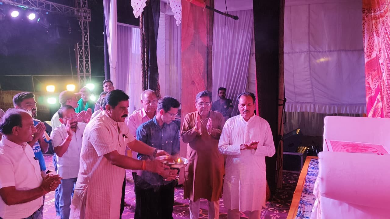 चैत्र नवरात्र महोत्सव में गूंजी रामभक्ति, राडी के बालाजी में भव्य रामलीला का मंचन