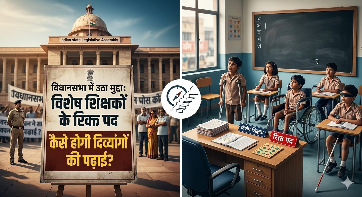विधानसभा में उठा मुद्दा, विशेष शिक्षकों के पद रिक्त, कैसे होगी दिव्यांगों की पढ़ाई