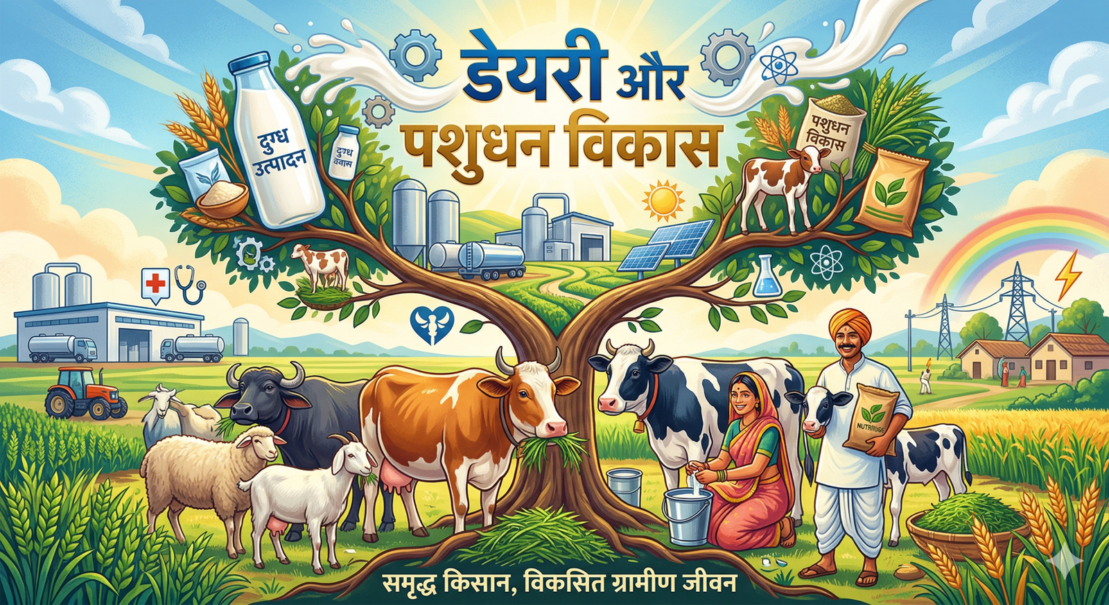 डेयरी और पशुधन विकास पर झालावाड़ सांसद ने की चर्चा