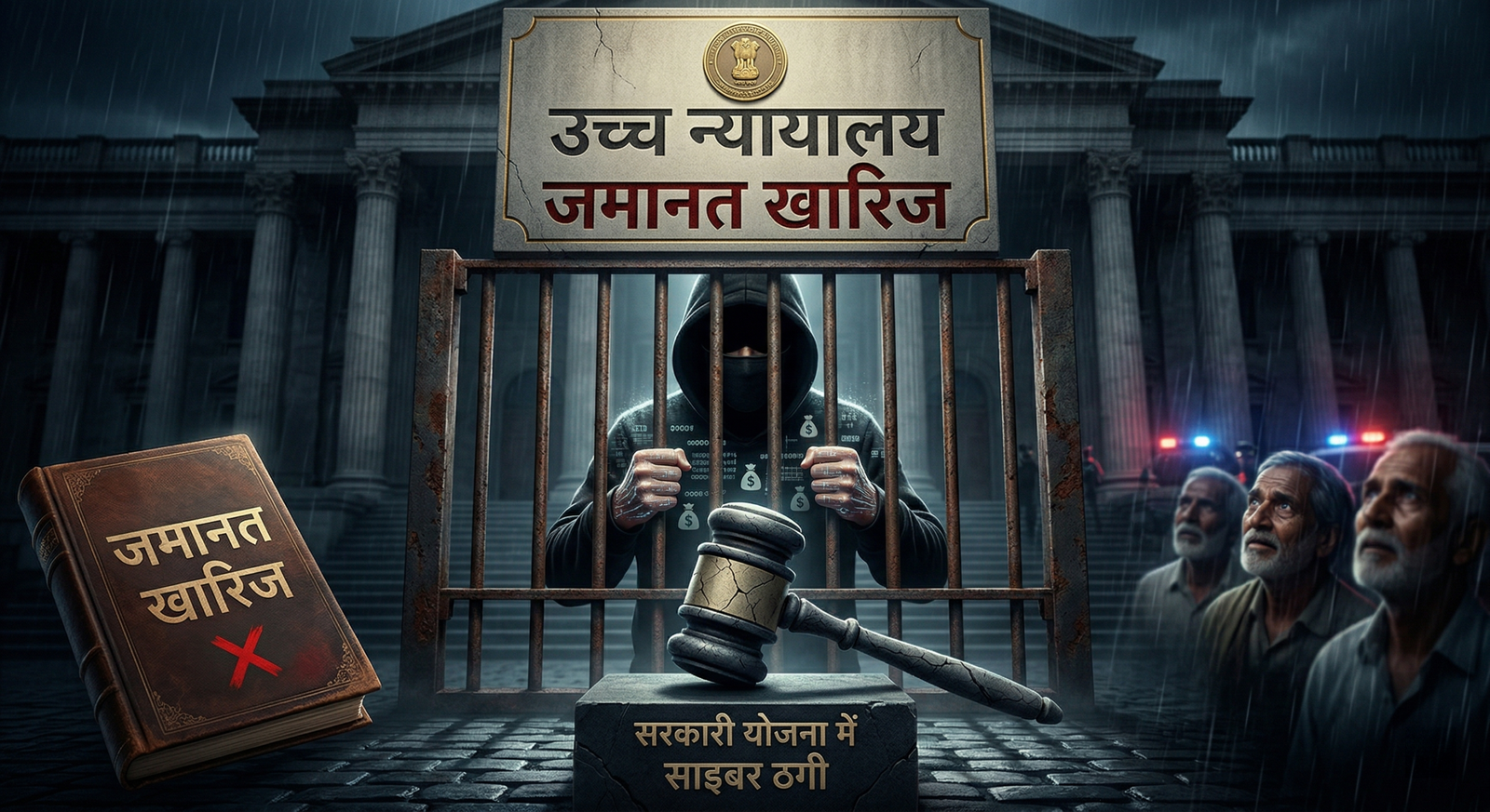 सरकारी याेजना में 20 करोड़ की साइबर ठगी करने वाले 9 आराेपियाें की जमानत हाईकोर्ट से भी खारिज