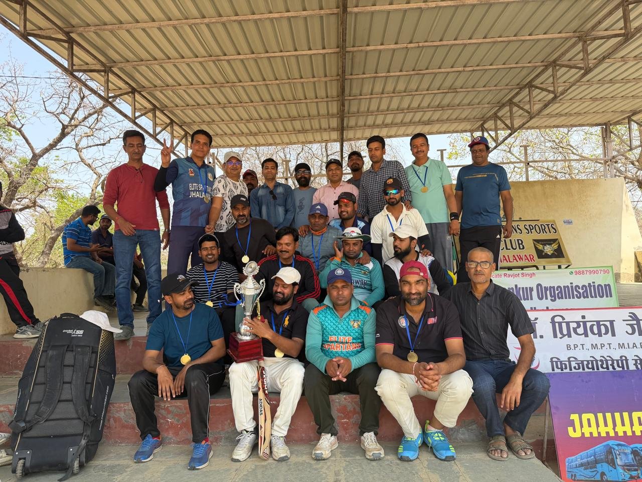 स्पार्टन्स बने चैंपियन, खिताब किया अपने नाम